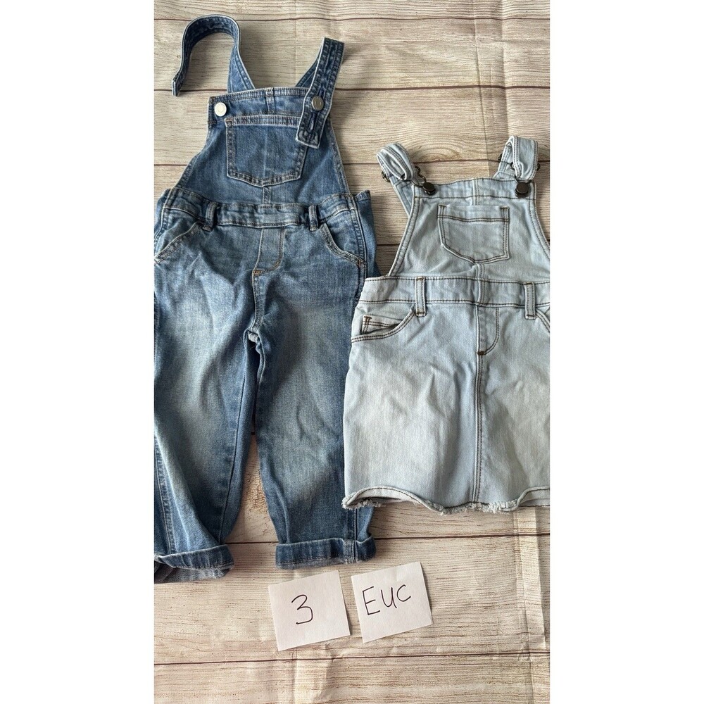 Old navy Boy/girl Twins Overalls Size 3T